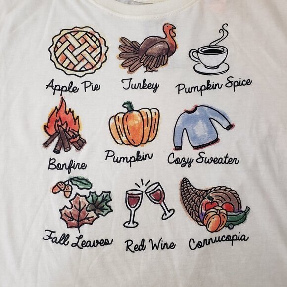 Modern Lux Thanksgiving Short Sleeve Graphic Tee - Picture 2 of 6